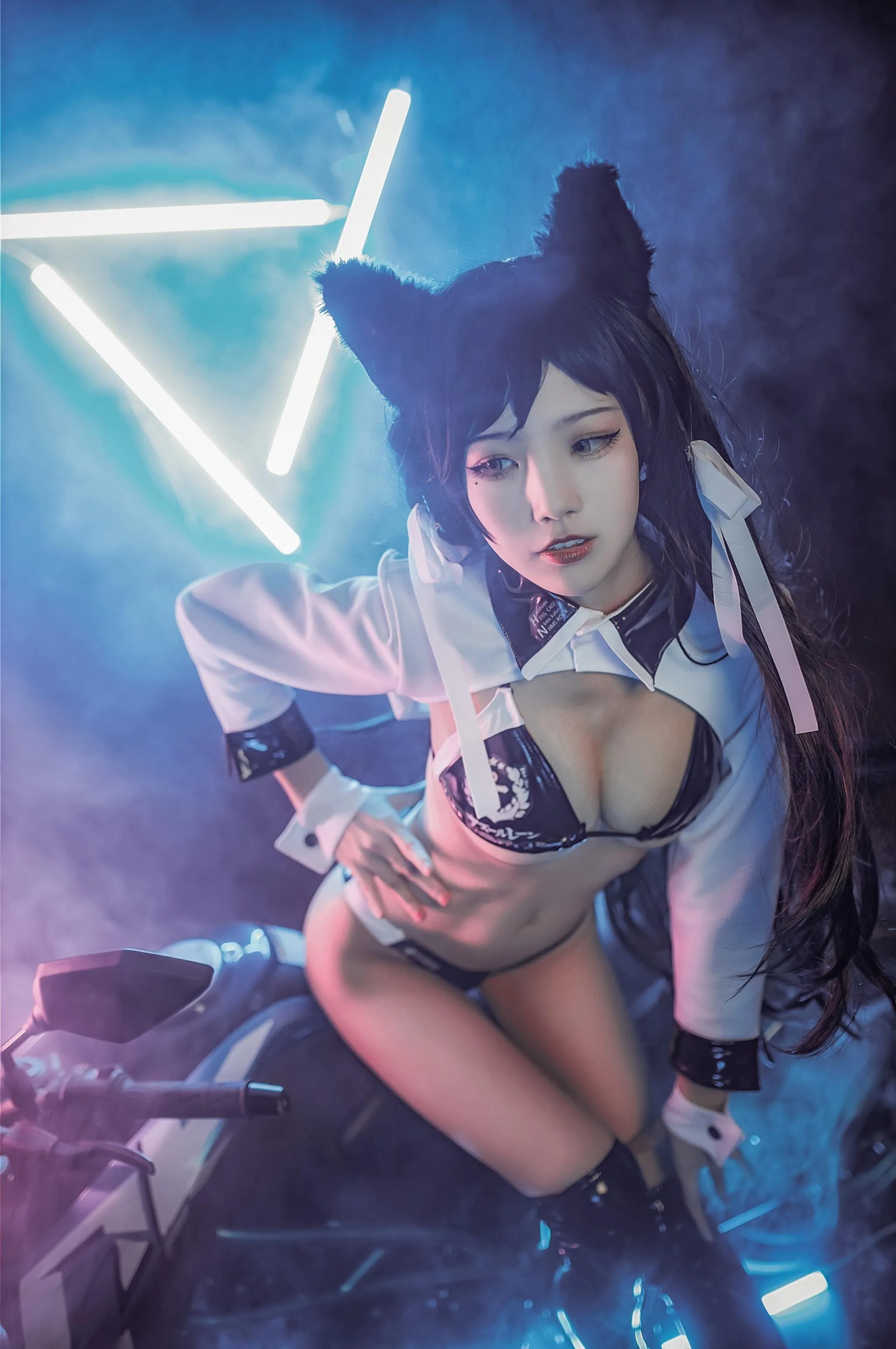 水淼 – NO.04 爱宕犬 机车 [17P]插图4